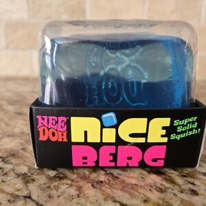 NeeDoh Nice Berg Blue Squishy Kids Toy - BNIB